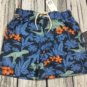 Gap Boys 12 18 Months Dinosaur Swimsuit Swim Trunks